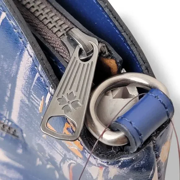 NWT Patricia Nash Harbor Nights Purse Leather Satchel Handbag Shoulder Bag - Picture 4 of 11